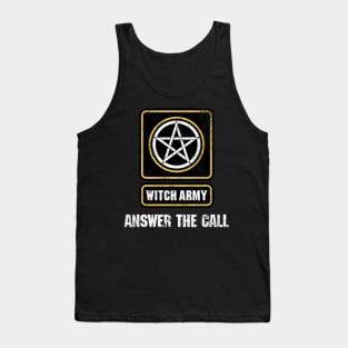 Answer The Call - WITCH ARMY - Distressed Motherland: Fort Salem Tank Top